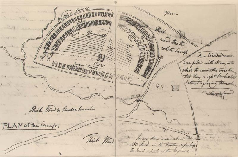 <img typeof="foaf:Image" src="http://statelibrarync.org/learnnc/sites/default/files/images/vc006753.jpg" width="1000" height="661" alt="Plan of a camp meeting, 1809" title="Plan of a camp meeting, 1809" />