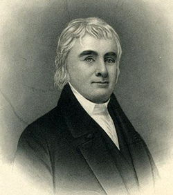 John Haywood, Treasurer of North Carolina for 40 years. Image from the North Carolina Museum of History.