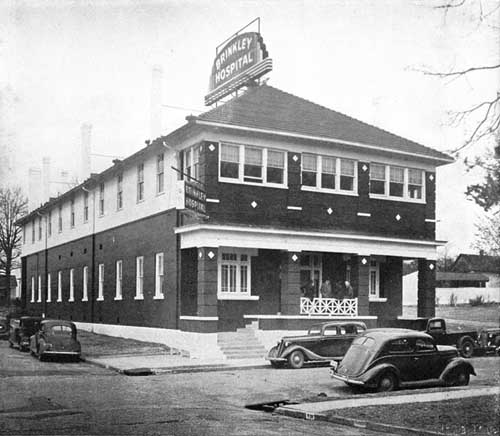 The Brinkley Hospital in LIttle Rock, Ar. Courtesy of the Butler Center for Arkansas Studies, Central Arkansas Library System via the Encyclopedia of Arkansas.