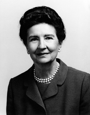 Photograph of Ellen Black Winston circa the 1960s. Image from the North Carolina Highway Historical Marker Program / NCSU University Archives.