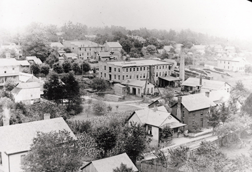 Salem Iron Works.  Image courtesy of Digital Forsyth. 